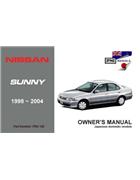 Nissan sunny b15 owners manual #2