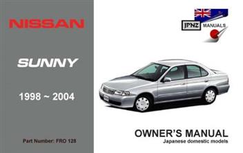 Nissan sunny b15 owners manual #6