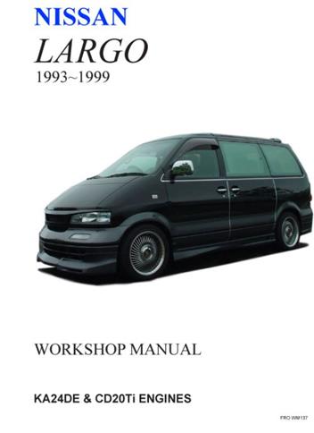 Nissan largo owners manual #10